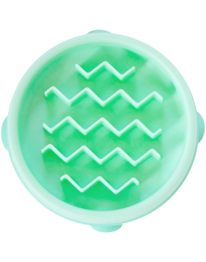 Outward Hound Fun Feeder Slo-Dog Bowl Mint 1ea/XS