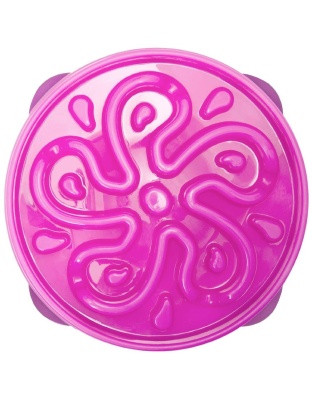 Outward Hound Fun Feeder Slo-Dog Bowl Purple 1ea/LG