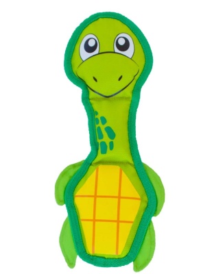 Outward Hound Invincibles Dog Toy Fire Biterz Sea Turtle 1ea/MD