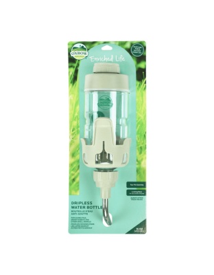Oxbow Animal Health Enriched Life Dripless Water Bottle Off-White 1ea/15 oz