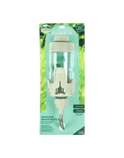 Oxbow Animal Health Enriched Life Dripless Water Bottle Off-White 1ea/15 oz