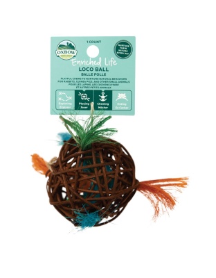 Oxbow Animal Health Enriched Life Loco Ball Small Animal Toy 1ea/One Size