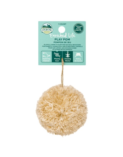 Oxbow Animal Health Enriched Life Play Pom Small Animal Toy 1ea/One Size