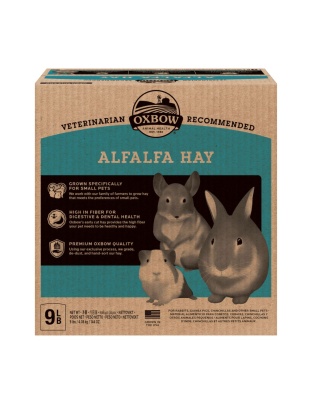 Oxbow Animal Health Alfalfa Hay Small Animal Treat 1ea/9 lb