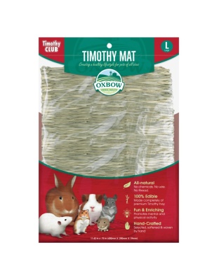 Oxbow Animal Health Timothy CLUB Timothy Hay Small Animal Mat 1ea/LG