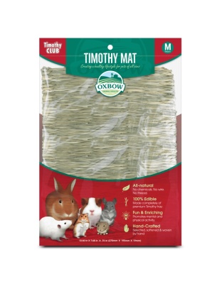 Oxbow Animal Health Timothy CLUB Timothy Hay Small Animal Mat 1ea/MD