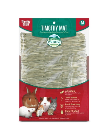 Oxbow Animal Health Timothy CLUB Timothy Hay Small Animal Mat 1ea/MD