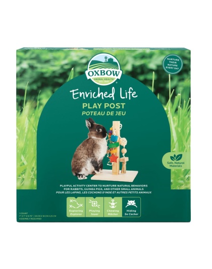 Oxbow Animal Health Enriched Life Play Post Small Animal Toy 1ea/One Size