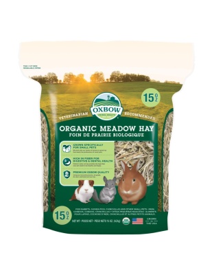 Oxbow Animal Health Organic Meadow Hay Small Animal Treat 1ea/15 oz
