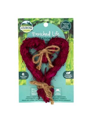 Oxbow Animal Health Enriched Life Celebration Heart Small Animal Chew Toy 1ea/One Size