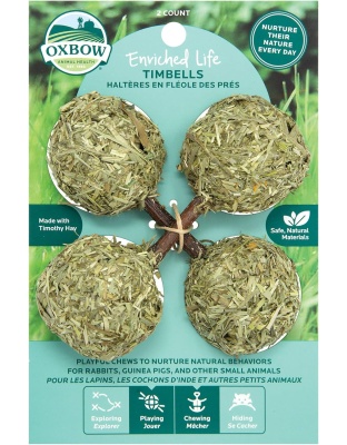 Oxbow Animal Health Enriched Life Timbells Small Animal Toy 1ea/One Size