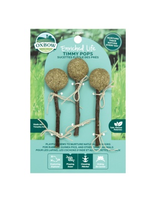 Oxbow Animal Health Enriched Life Timmy Pops Small Animal Toy 1ea/One Size