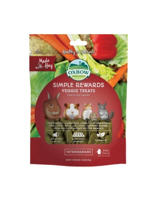 Oxbow Animal Health Simple Rewards Veggie Small Animal Treats 1ea/3 oz