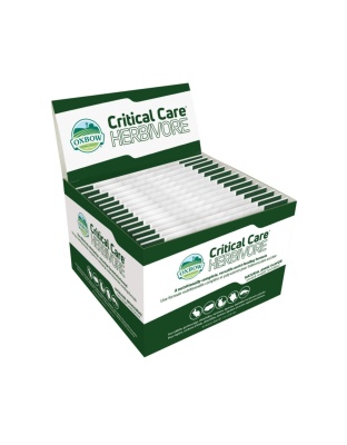 Oxbow Animal Health Critical Care Herbivore Feeding Formula Counter Display 36g, Anise, 1ea/14 pk, 1.27oz.