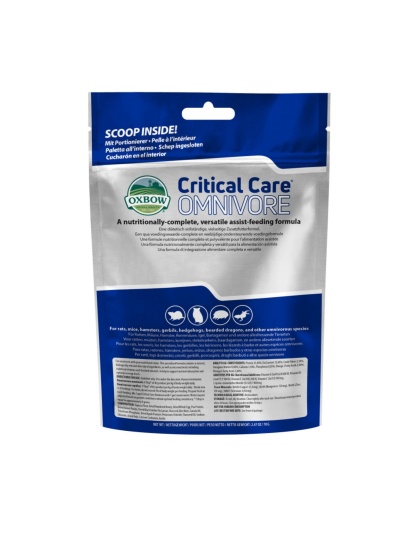 Oxbow Animal Health Critical Care Omnivore Feeding Formula 70g, 1ea/2.47oz.