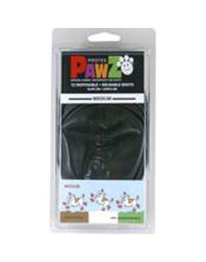 Pawz Dog Boots Black Medium