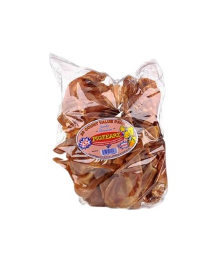 Pci Pig earz Xl Natural Usa Pig ears 100Ct Bulk Pack