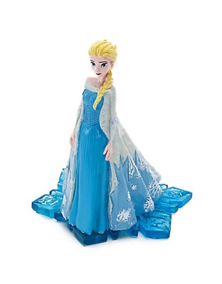 Disney Frozen Elsa Resin Ornament Blue/White 1ea/4.5 in, LG