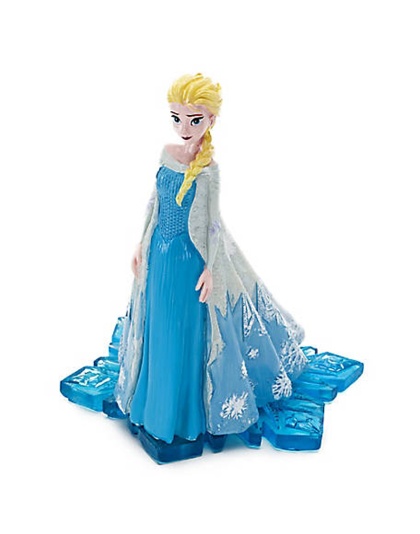 Disney Frozen Elsa Resin Ornament Blue/White 1ea/4.5 in, LG
