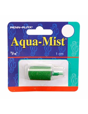 Penn-Plax Aqua-Mist Air Stone Cylinder Green 1ea/0.44 in, 1 pk