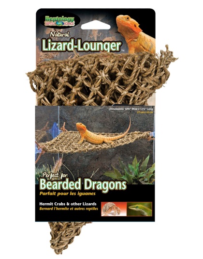 Penn-Plax Corner Lizard Lounger Climbing & Resting Mat Brown 1ea/15In X 8 in, SM