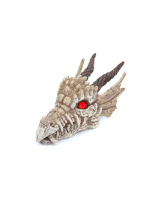 Penn-Plax Dragon Skull Gazer Aquarium Ornament 1ea/3 in, SM