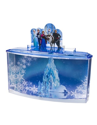 Disney Frozen Themed Betta Fish Tank Multi-Color 1ea/0.7 gal