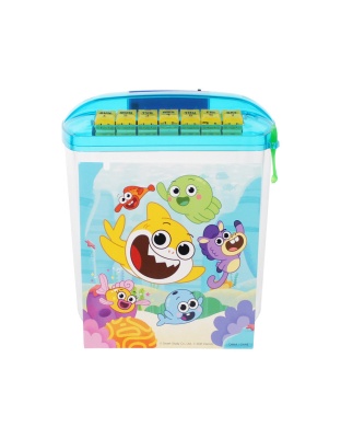 Penn-Plax Baby Shark Rite-Bite Educational Betta Tank 1ea/1.13 gal