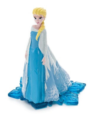 Disney Frozen Elsa Resin Ornament Blue/White 1ea/2.5 in, Mini