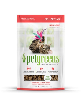 Pet Greens Cat Craves Semi-Moist Soft Cat Treats Salmon 1ea/3 oz