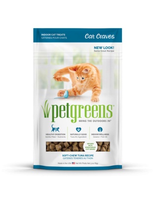 Pet Greens Cat Craves Semi-Moist Soft Cat Treats Tuna 1ea/3 oz