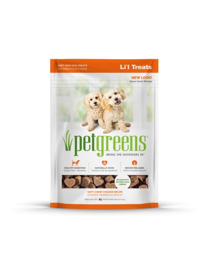 Pet Greens Li'l Treats Soft Mini Dog Treats Chicken 1ea/6 oz