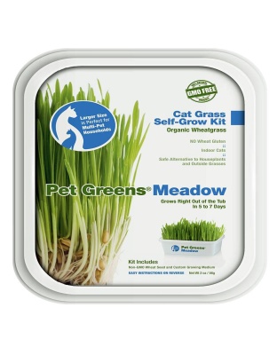 Pet Greens Meadow Pet Grass Self-Grow Kit Organic Wheatgrass 1ea/2 oz