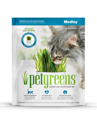 Pet Greens Medley Pet Grass Self-Grow Kit Organic Oat, Rye, & Barley Blend 1ea/3 oz