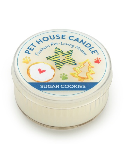 Pet House Candle Sugar Cookies Mini 12 Piece Winter
