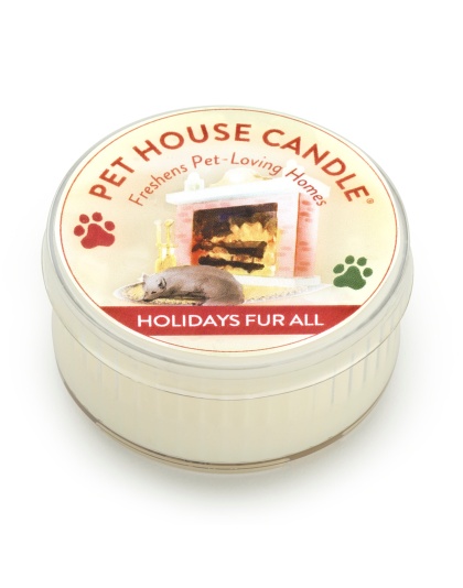 Pet House Other Candle Holiday Fur All Mini Case of 12
