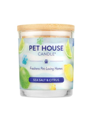 Pet House Candle Sea Salt & Citrus Large Candle 9Oz 3 Count