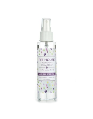 Pet House Candle Spray Lavender Green Tea 4oz. Case of 12