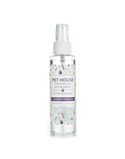Pet House Candle Spray Lavender Green Tea 4oz. Case of 12