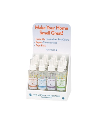 Pet House Candle Top Seller 2024 Spray Display 12 Pieces (Case of 12)