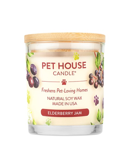Pet House Candle  Elderberry Jam Large 3 Piece Fall