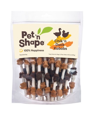 Pet 'N Shape Chik'n and Duck Kabobs Dog Treats 1ea/16 oz