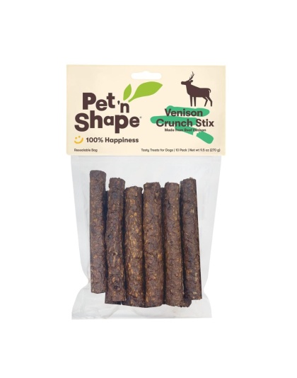 Pet 'N Shape Venison Crunch Stix Dog Treat 1ea/10 ct
