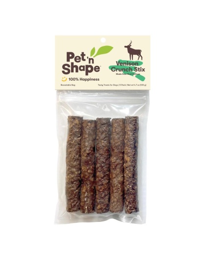 Pet 'N Shape Venison Crunch Stix Dog Treat 1ea/5 ct