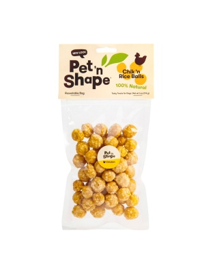 Pet 'N Shape Chik 'n Rice Balls Dog Treats 1ea/4 oz