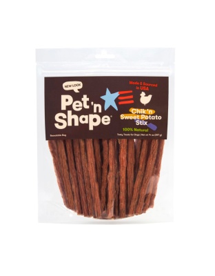 Pet 'N Shape Chik 'n Sweet Potato Stix Dog Treat 1ea/14 oz