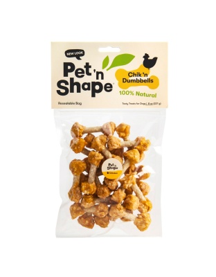 Pet 'N Shape Chik 'n Dumbbells Dog Treat 1ea/8 oz