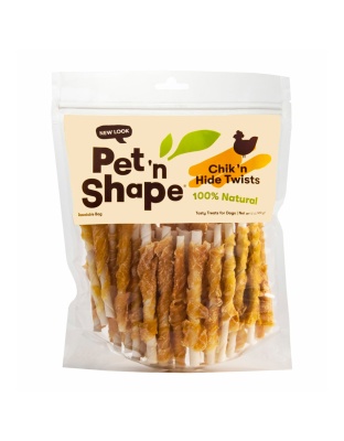 Pet 'N Shape Chik 'n Hide Twists Dog Treats 1ea/16 oz
