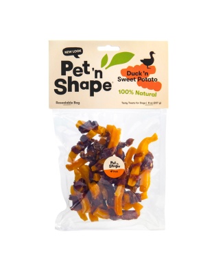 Pet 'N Shape Duck 'n Sweet Potato Dog Treat 1ea/8 oz