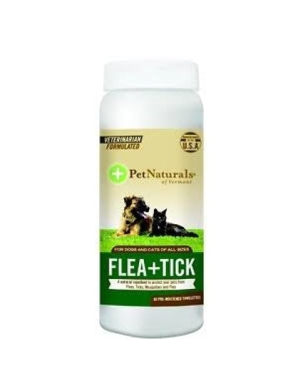 Pet Naturals Of Vermont Dog Protect Flea And Tick Wipes 60Ct